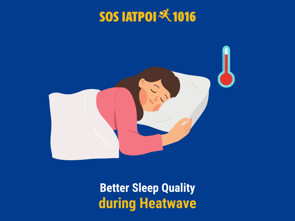 TIPS ON BETTER SLEEP QUALITY DURING HEATWAVE